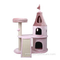 Cute boom Castle-type pet cat dog tree house